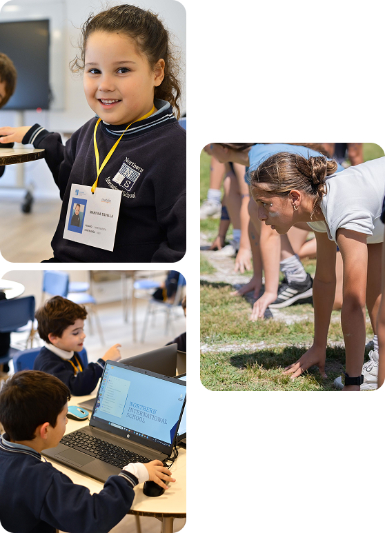 Imágenes de alumnos en el Colegio Northern